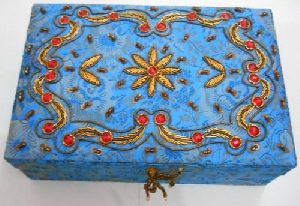 Fabric Jewellery Box