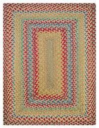 Rectangular Braided Rugs