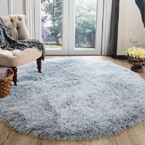 Round Shaggy Rugs