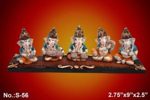 Fibre Musical Ganesha Set