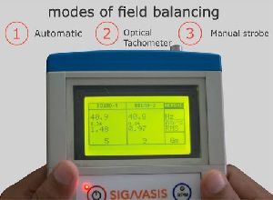 Field Balancing Machine
