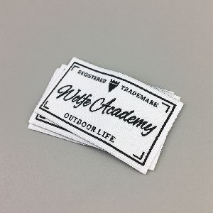 Satin Garment Label