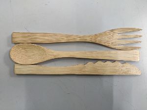 Reusable Ecofriendly Bamboo Fiber Cutlery