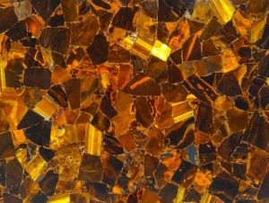 Wild Golden Semi Precious Stone Slab