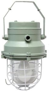 Flameproof Well Glass Fixture