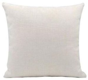 Plain White Foam Cushion