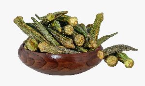 Vacuum fried Okra Chips