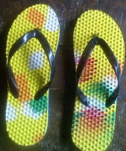 Ladies Printed Rubber Slippers