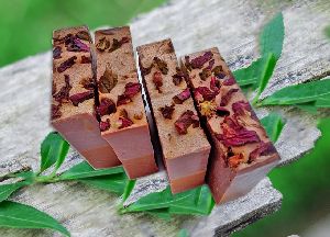 Rose Handmade Luxury Soap with Petals