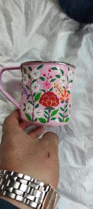 HAND PAINTED MUG ENAMELWARE