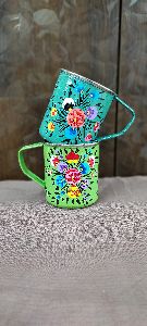 HAND PAINTED MUGS ENAMELWARE