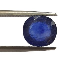 5.43ct Certified Natural Blue Sapphire Neelam Gemstone