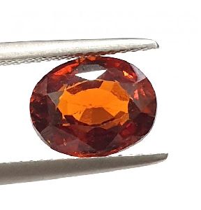 Natural unheated untreated ceylon hessonite garnet gomedh certified 4.55 ct