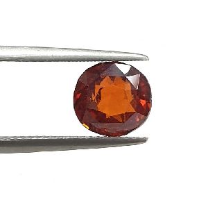 Natural unheated untreated ceylon hessonite garnet gomedh certified 4.62 ct