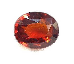 natural unheated untreated ceylon hessonite garnet certified 4.40cts