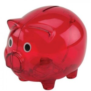 Plastic Piggy Bank