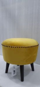 knitted pouffe