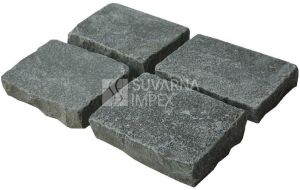 Tumbled Hand Cut Tandur Grey Cobbles