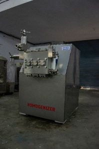 Homogenizer machine, ice cream batch freezer,