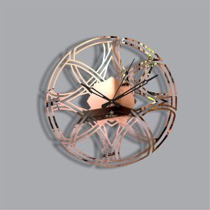 Model No. WC-4377 Metal Wall Clock