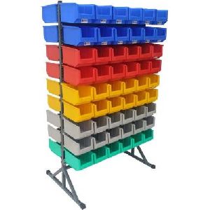 25 Double Sided Bin Stand