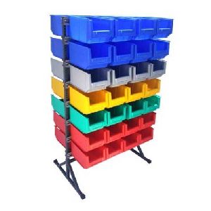 35 Double Sided Bin Stand
