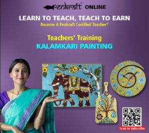 Learn Online Certified Kalamkari Painting Course