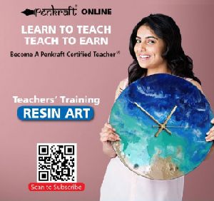 Learn Online Certified Resin Art Course