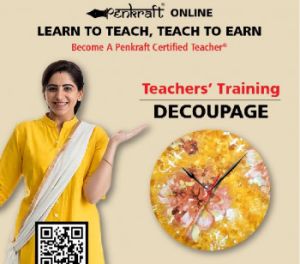 Learn Online Certified Decoupage course