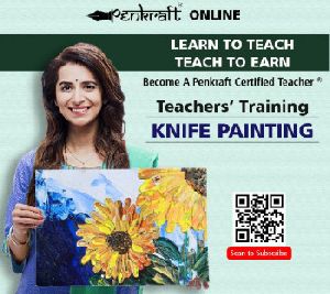 Learn Online Certified Knife Painting Course