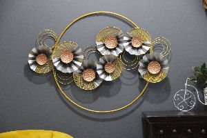 Metal Flower Wall Hanging