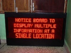 Notice Display Board