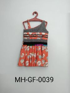 MH-GF-0039 Sleeveless Frock