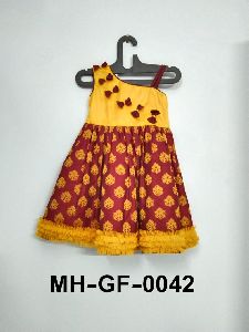 MH-GF-0042 Sleeveless Frock