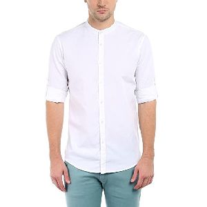 Mens Mandarin Collar Shirts