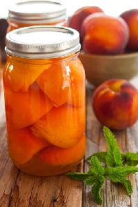 canned peach