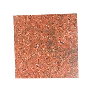 red granite slab