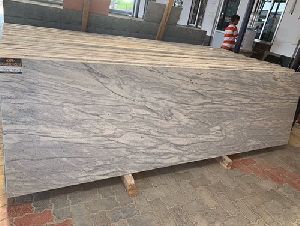 River White Granite Slab