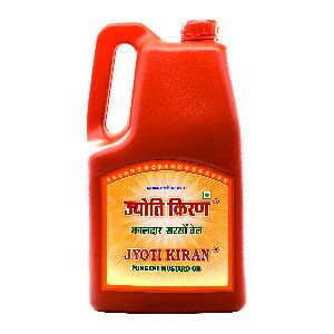 Jyoti Kiran Pungent Mustard Oil (5 Ltr. HDPE Jar)