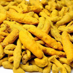 dry turmeric finger