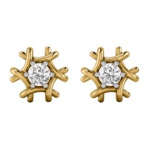 Snowflake Stud Earrings