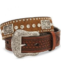 Ladies Fancy Leather Belts