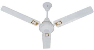 White Mirror Ceiling Fan