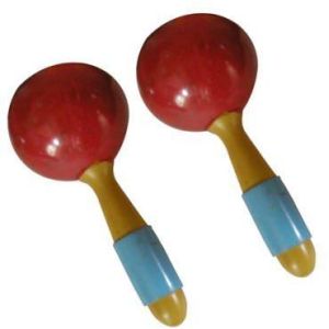 wooden maracas