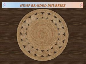 Hemp Braided Dhurries