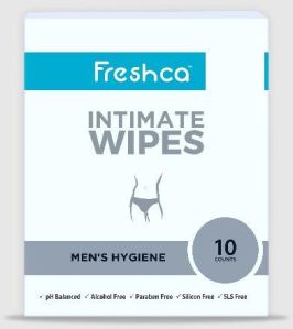 Freshca Intimate Men Wet Wipes-10pcs