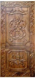 Art Wooden Door