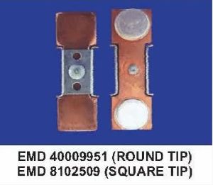 Round tip and Square tip electrical contacts