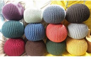 Cotton Pouf