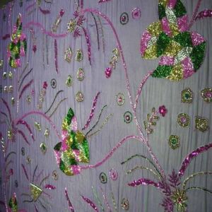 Crystal Border Embroidery